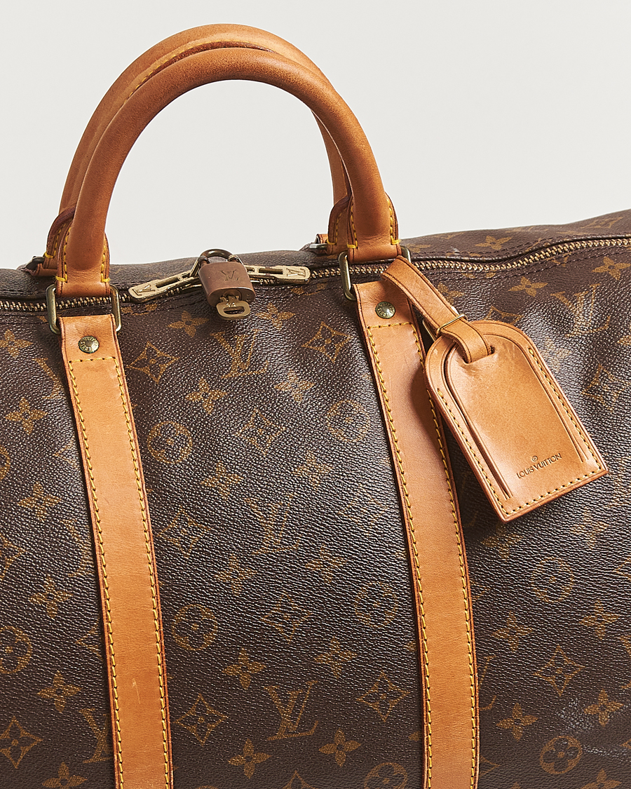 Herren | Louis Vuitton Pre-Owned Keepall Bandoulière 55 Monogram | Louis Vuitton Pre-Owned | Keepall Bandoulière 55 Monogram