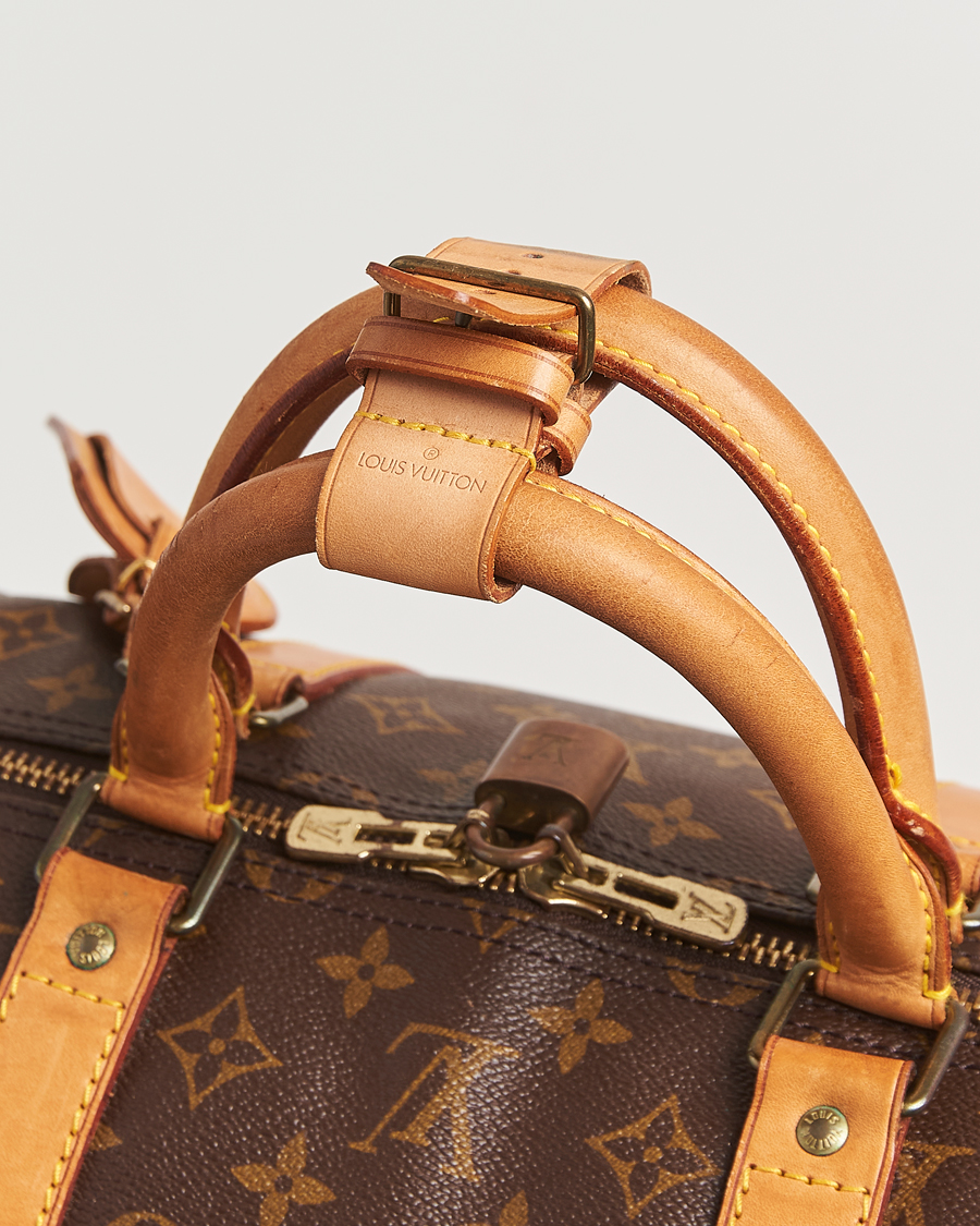 Herren | Louis Vuitton Pre-Owned Keepall Bandoulière 55 Monogram | Louis Vuitton Pre-Owned | Keepall Bandoulière 55 Monogram