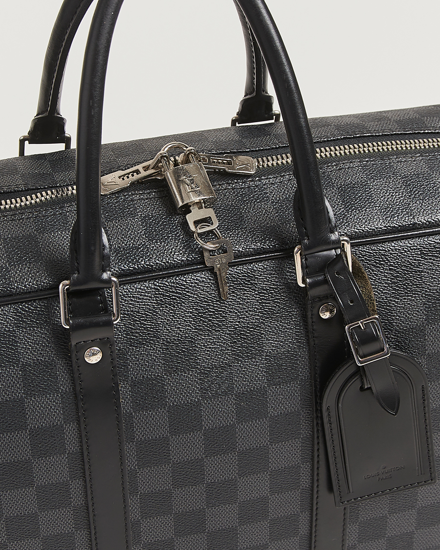 Herren | Louis Vuitton Pre-Owned Porte Document Voyager Damier Graphite | Louis Vuitton Pre-Owned | Porte Document Voyager Damier Graphite