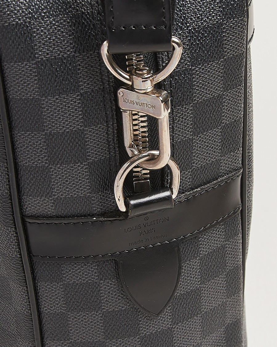 Herren | Louis Vuitton Pre-Owned Porte Document Voyager Damier Graphite | Louis Vuitton Pre-Owned | Porte Document Voyager Damier Graphite