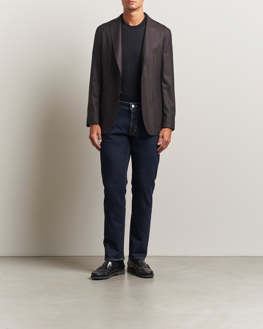 Herren | Hosen | Tramarossa | Michelangelo Stretch Jeans Blue Raw