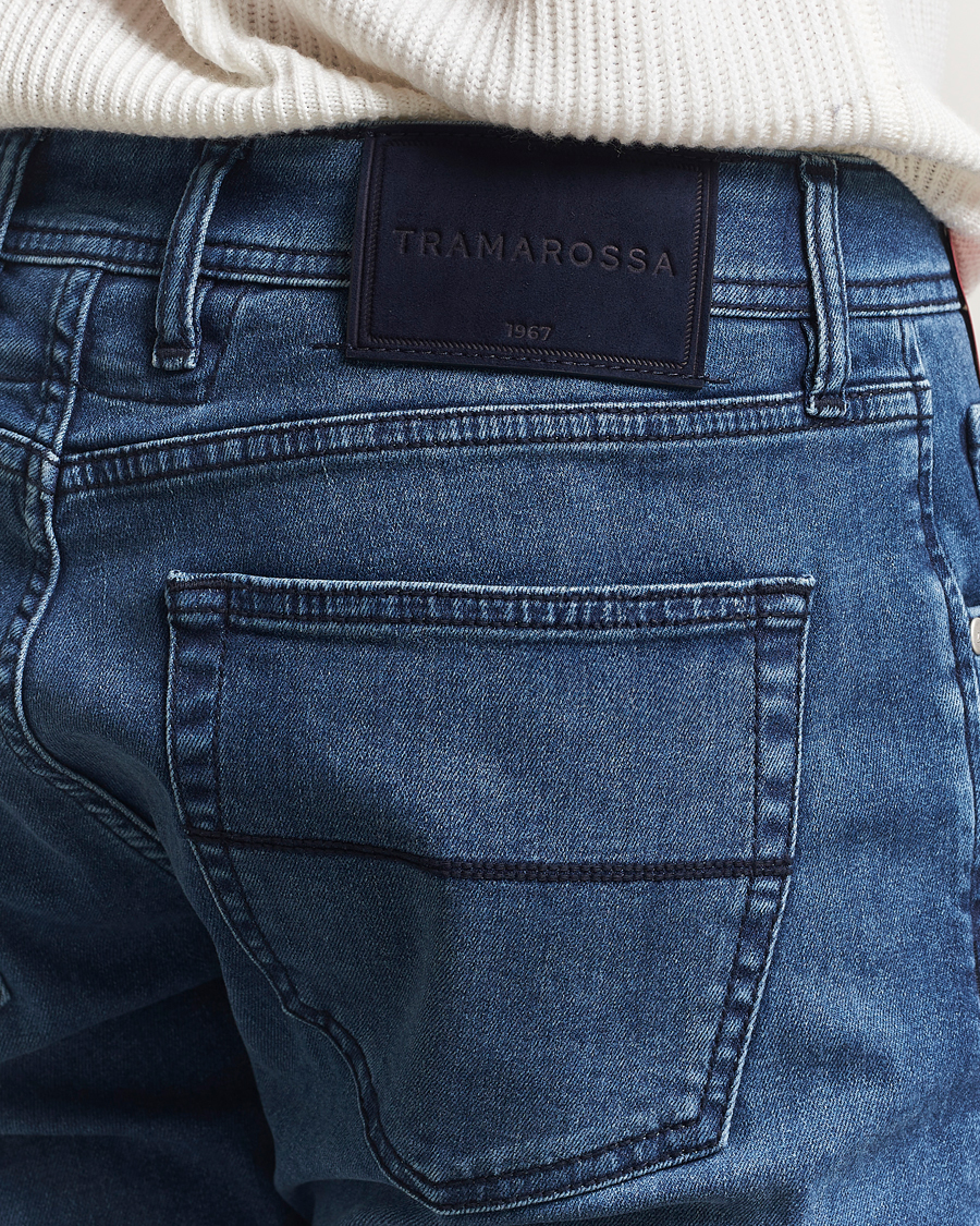 Herren | Jeans | Tramarossa | Michelangelo Stretch Jeans Blue Stone