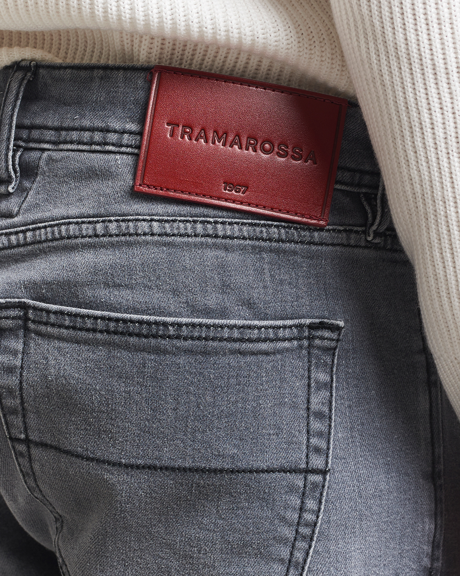 Herren | Jeans | Tramarossa | Michelangelo Stretch Jeans Grey Used