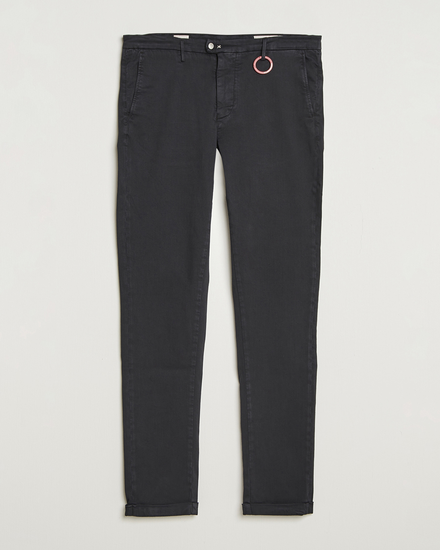 Herren | Jeans | Tramarossa | Luis Superstrech Cotton Chino Black