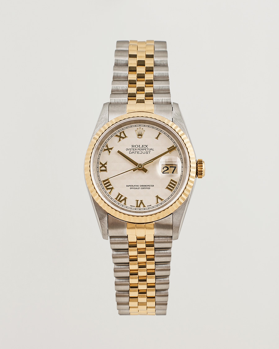 Herren | Rolex Pre-Owned Datejust Pyramid dial | Rolex Pre-Owned | Datejust Pyramid dial
