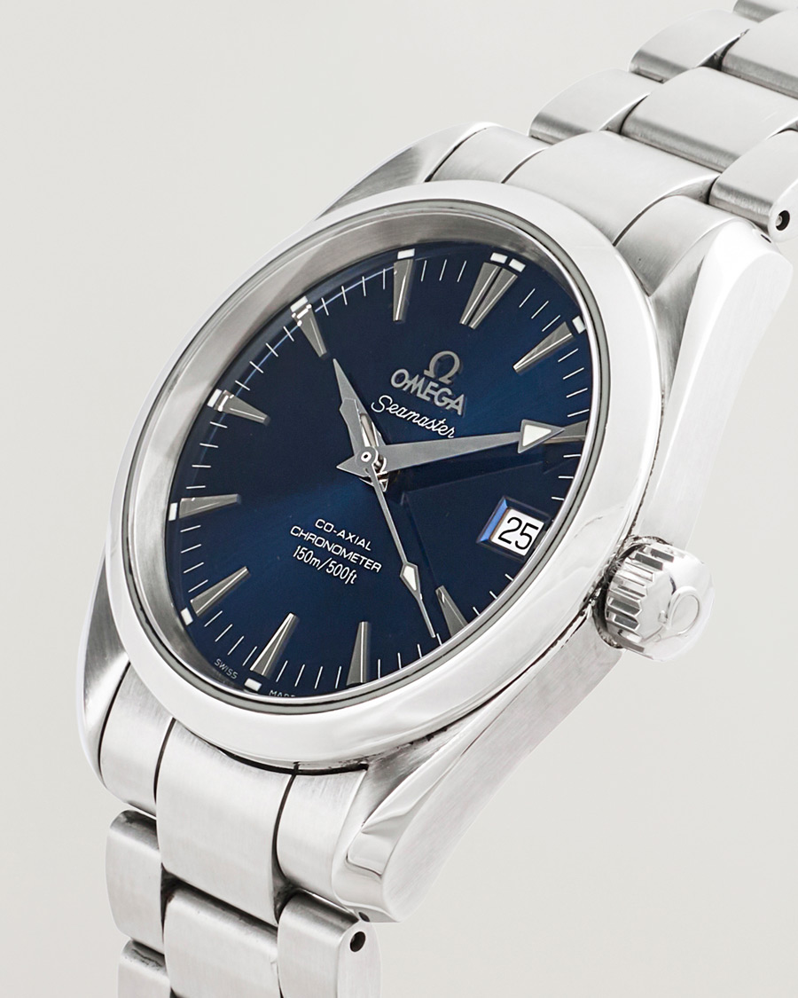 Herren | Omega Pre-Owned Seamaster Aqua Terra 150M Blue  | Omega Pre-Owned | Seamaster Aqua Terra 150M Blue 