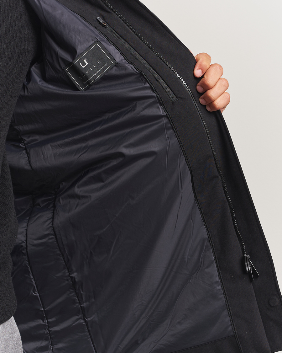 Herren | Jacken | UBR | Regulator Coat Savile Black Wool