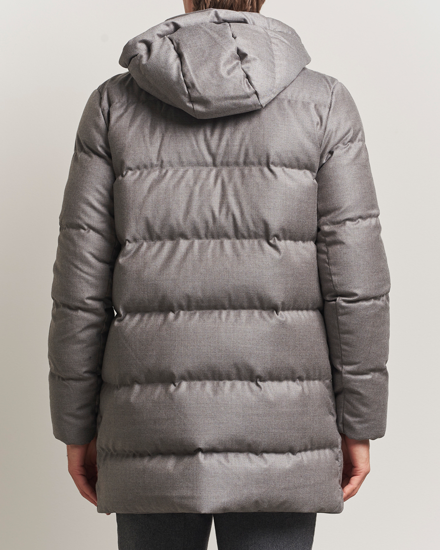 Herren | Jacken | UBR | Concorde Wool Parka Savile Sand Melange