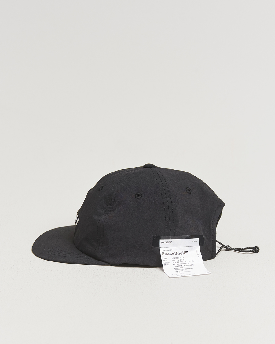 Herren | Hüte & Mützen | Satisfy | PeaceShell Run Cult Cap Black