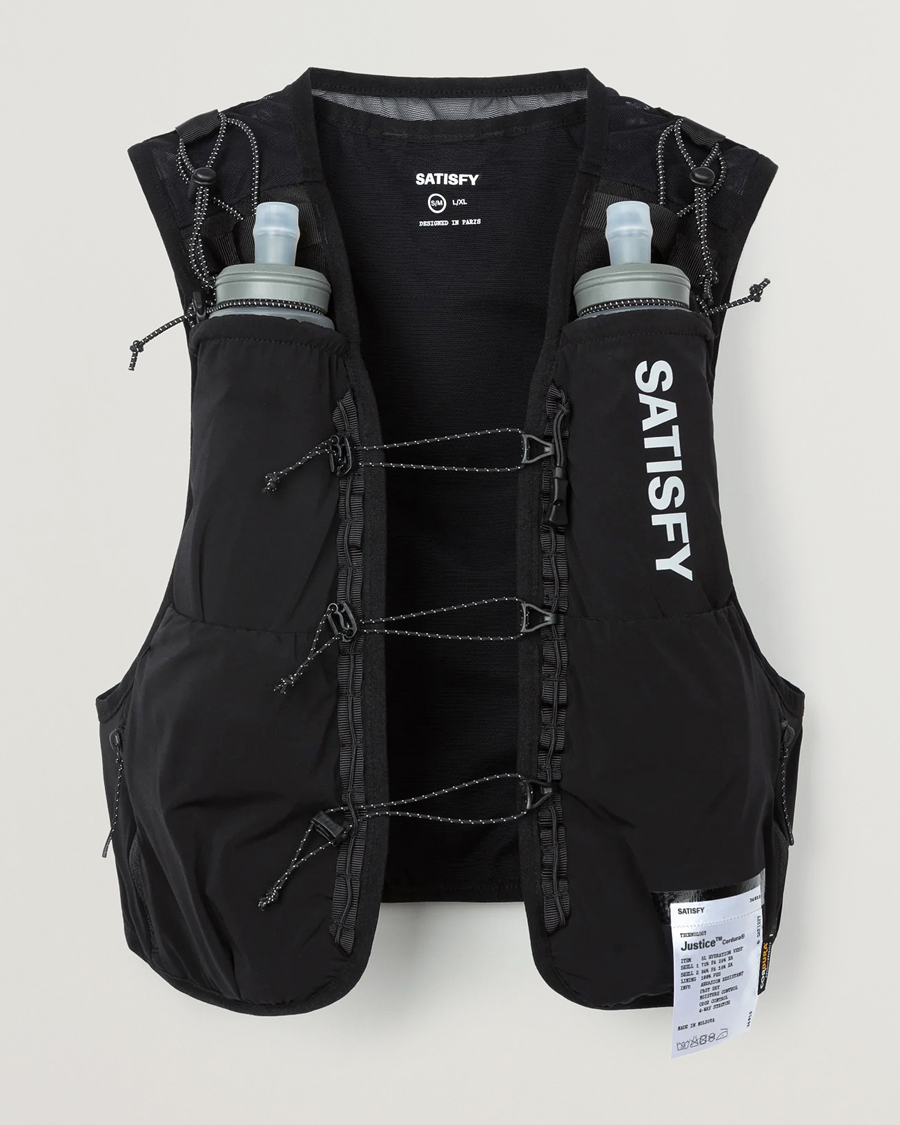 Herren | Satisfy Justice Cordura Hydration Vest 5L Black | Satisfy | Justice Cordura Hydration Vest 5L Black