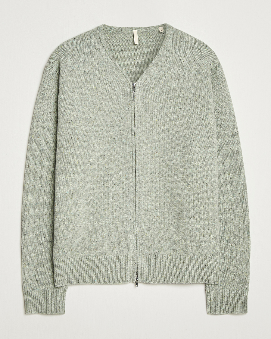 Herren | Pullover | Sunflower | Donegal Zip Cardigan Green