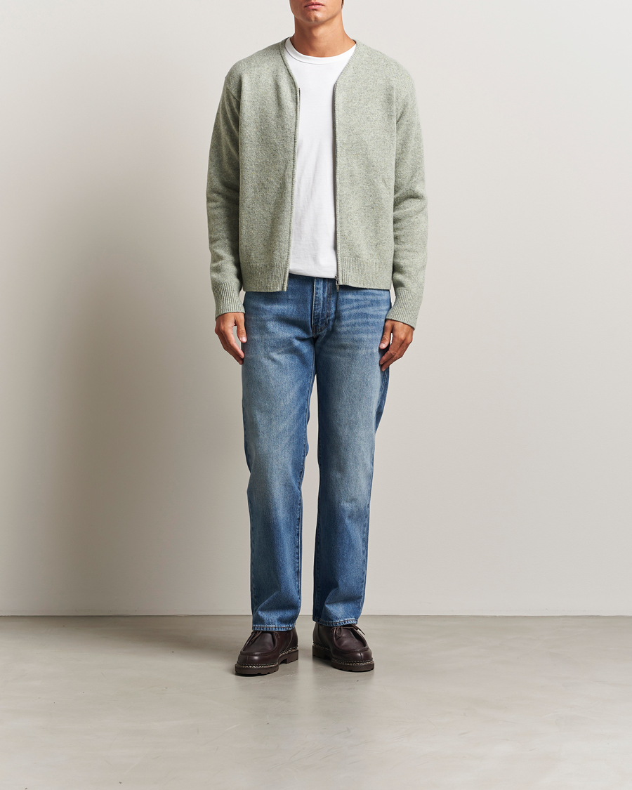 Herren | Pullover | Sunflower | Donegal Zip Cardigan Green
