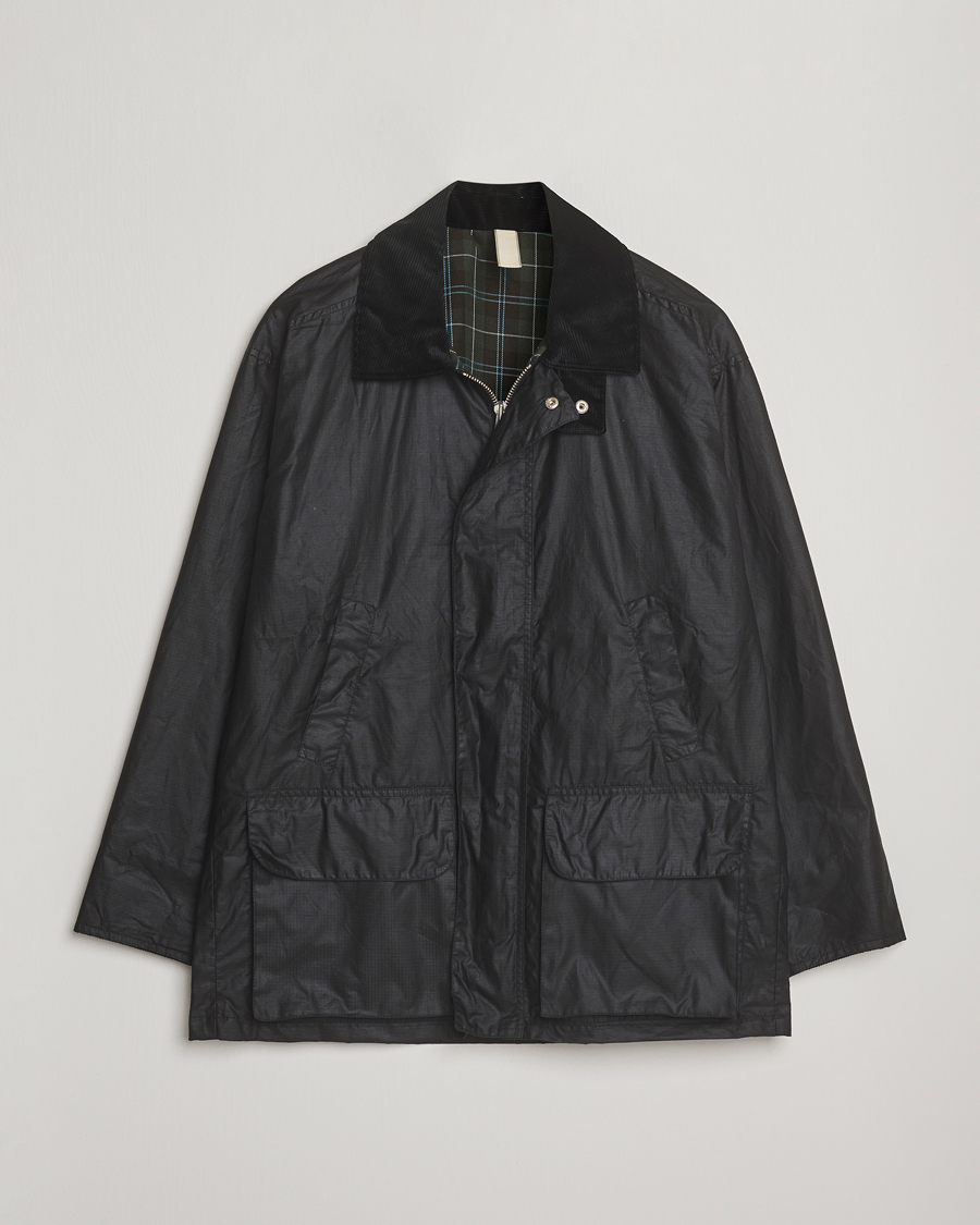 Herren | Jacken | Sunflower | Waxed Ripstop Jacket Black