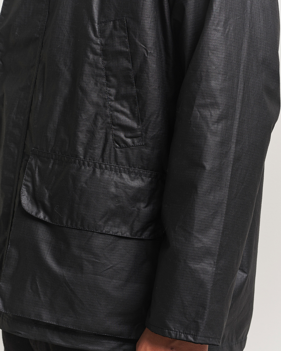 Herren | Jacken | Sunflower | Waxed Ripstop Jacket Black