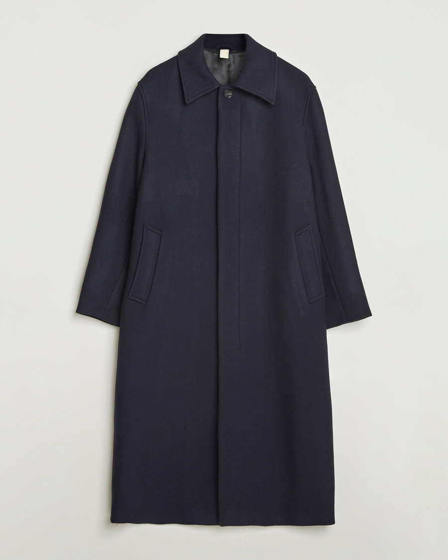 Herren | Jacken | Sunflower | Wool Winter Coat Navy