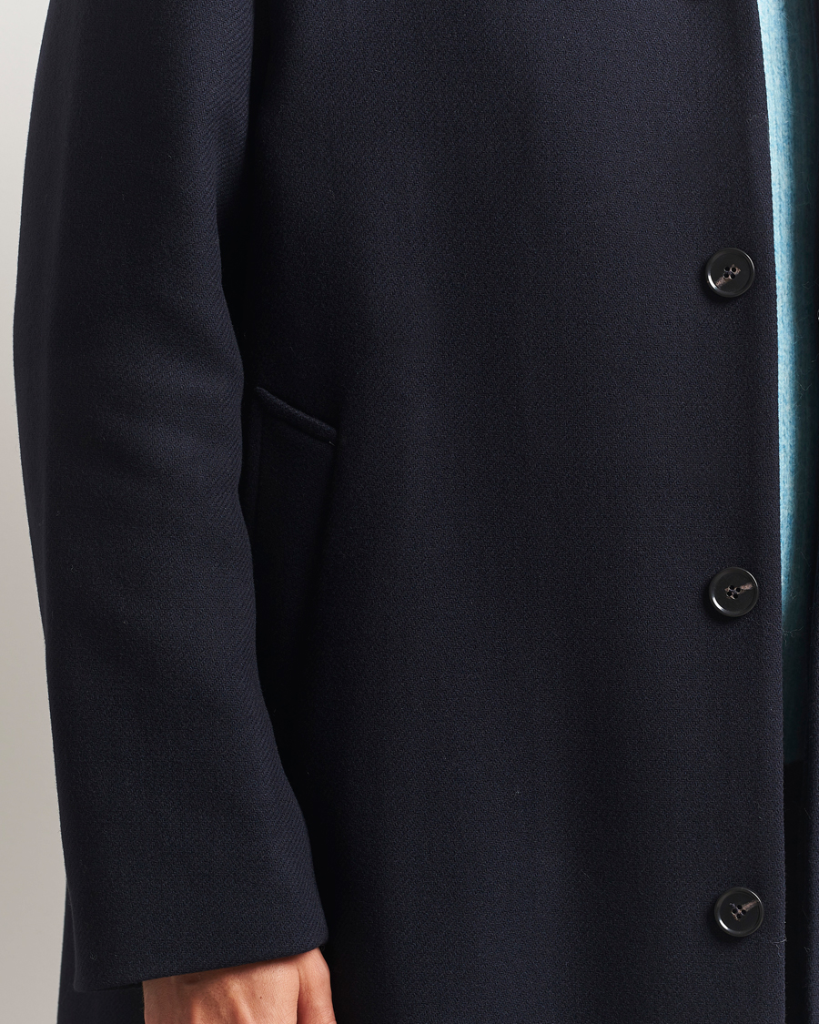 Herren | Jacken | Sunflower | Wool Winter Coat Navy