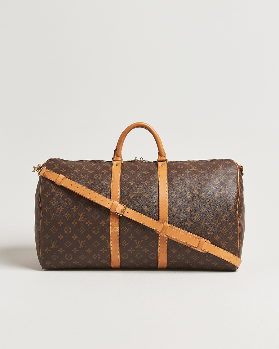 Herren | Pre-Owned & Vintage Bags | Louis Vuitton Pre-Owned | Keepall Bandoulière 55 Monogram