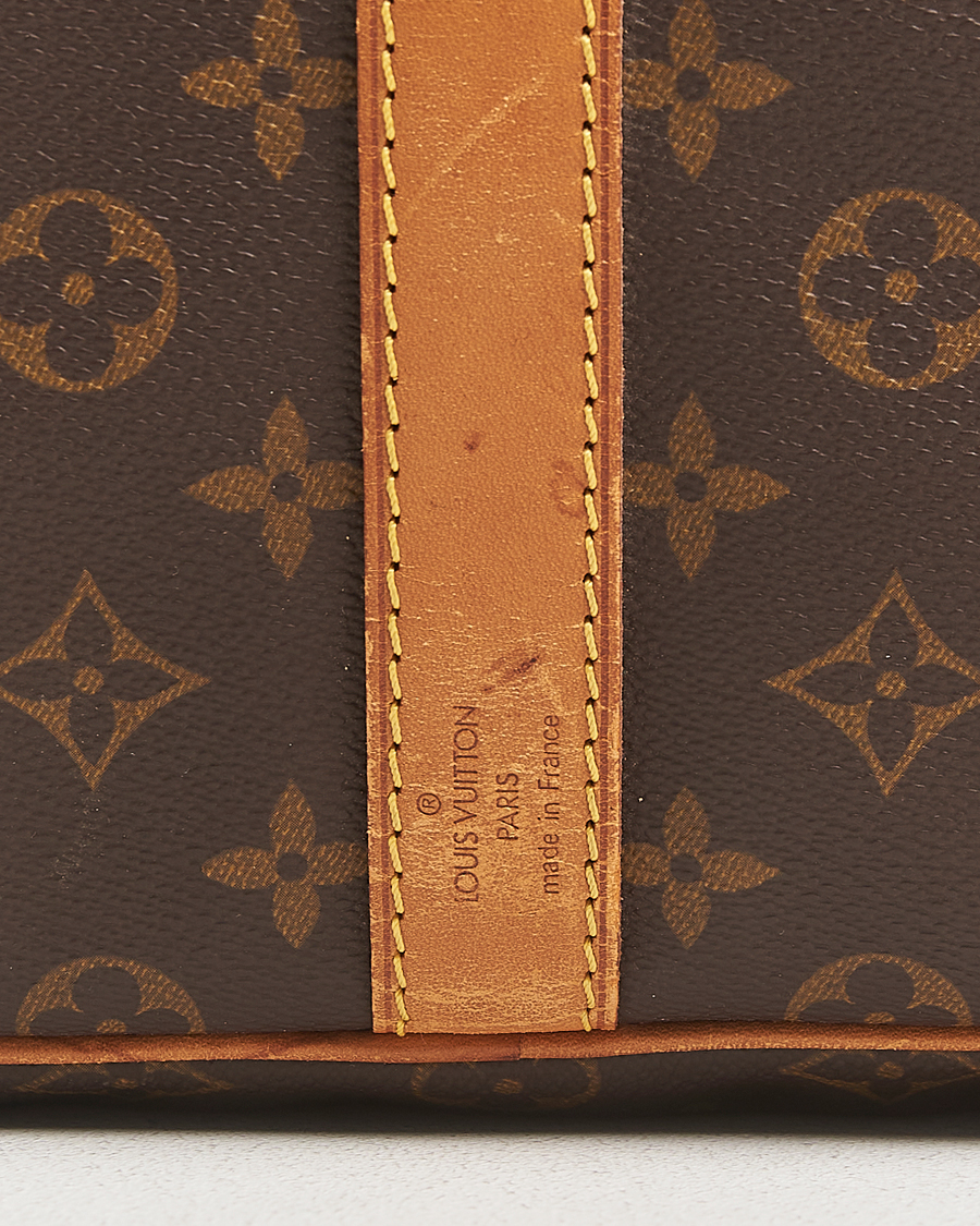 Herren | Pre-Owned & Vintage Bags | Louis Vuitton Pre-Owned | Keepall Bandoulière 55 Monogram