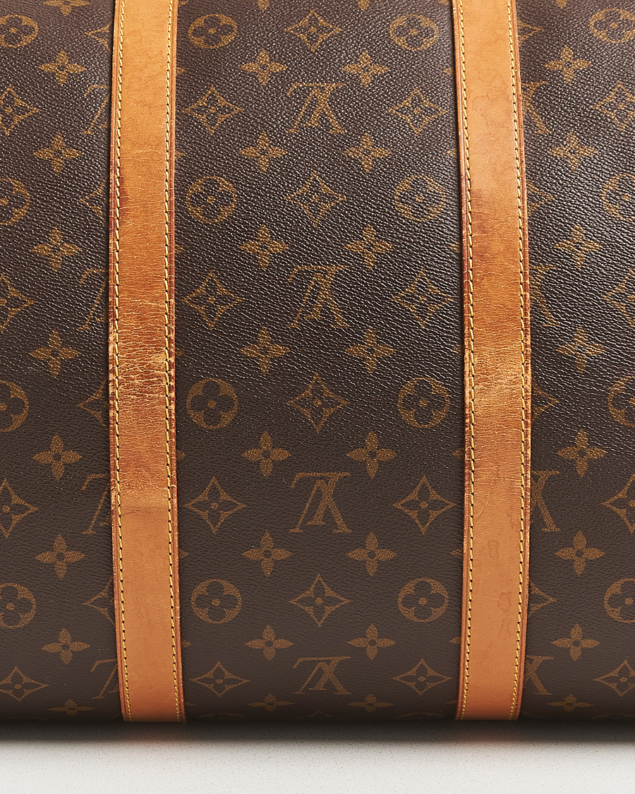 Herren | Pre-Owned & Vintage Bags | Louis Vuitton Pre-Owned | Keepall Bandoulière 55 Monogram