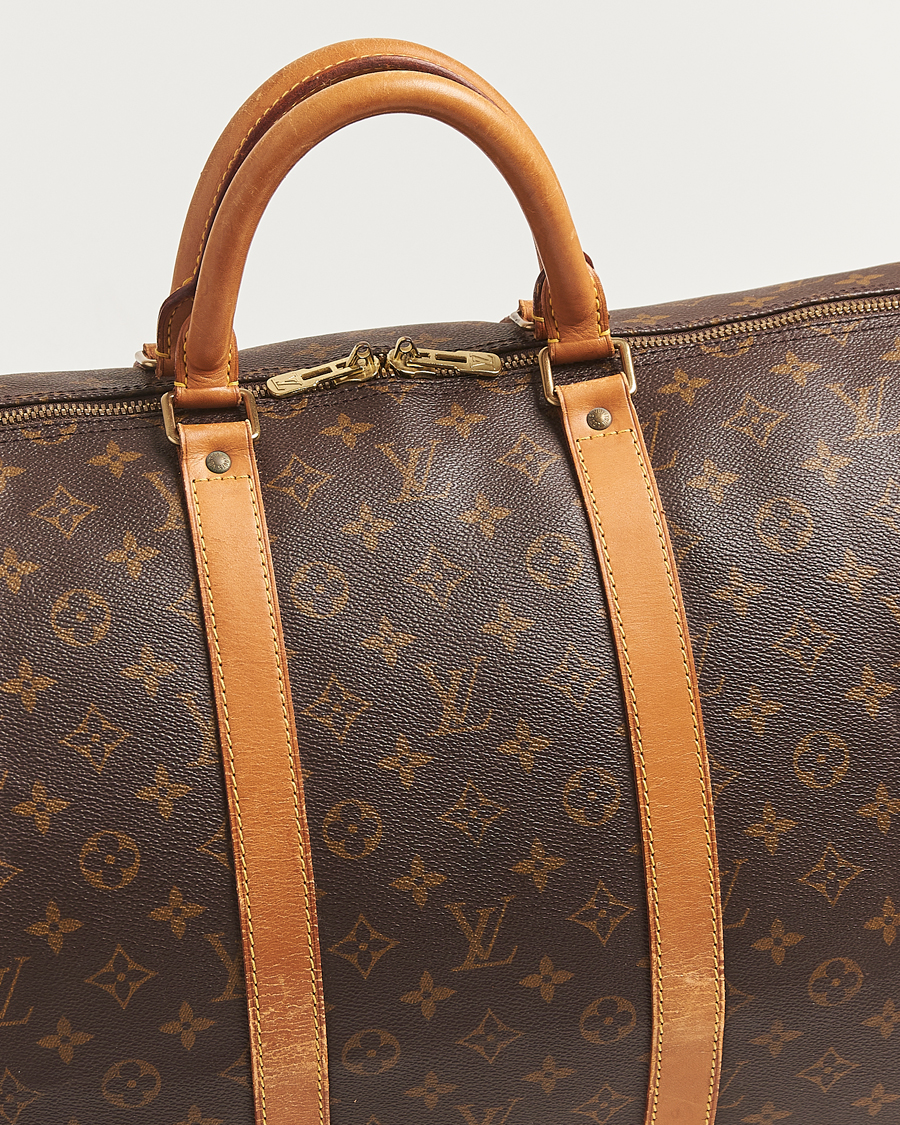 Herren | Pre-Owned & Vintage Bags | Louis Vuitton Pre-Owned | Keepall Bandoulière 55 Monogram