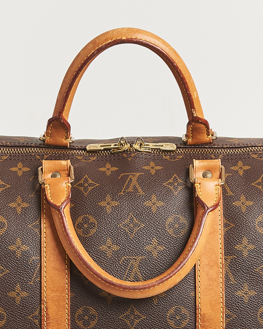 Herren | Pre-Owned & Vintage Bags | Louis Vuitton Pre-Owned | Keepall Bandoulière 55 Monogram