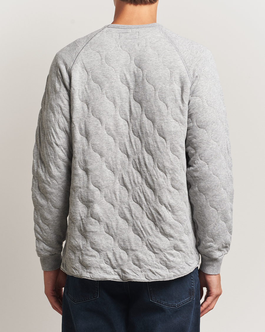 Herren | Pullover | BEAMS PLUS | MIL Quilt Crew Neck Grey