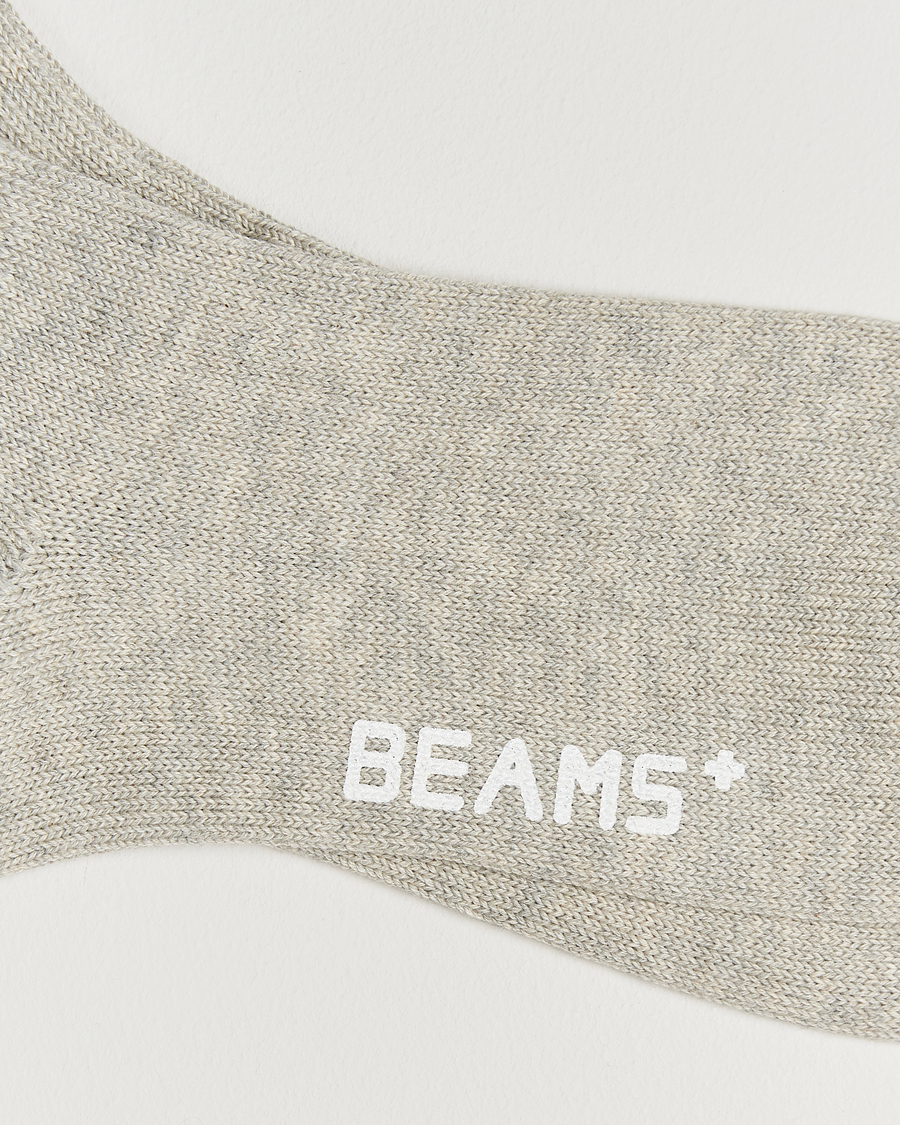 Herren | Unterwäsche | BEAMS PLUS | Schoolboy Socks Grey/Green