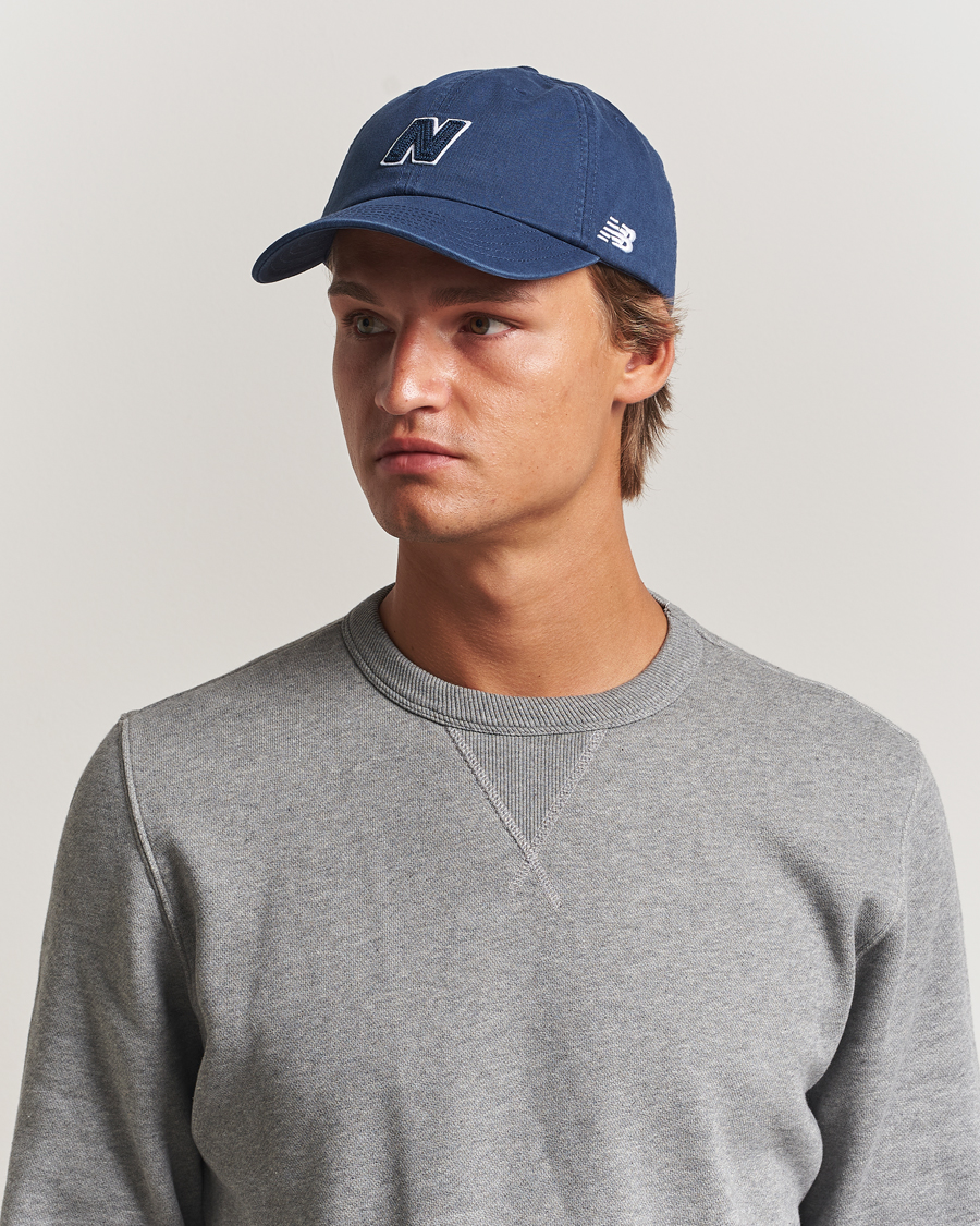 Herren | New Balance Block N Cap Navy | New Balance | Block N Cap Navy