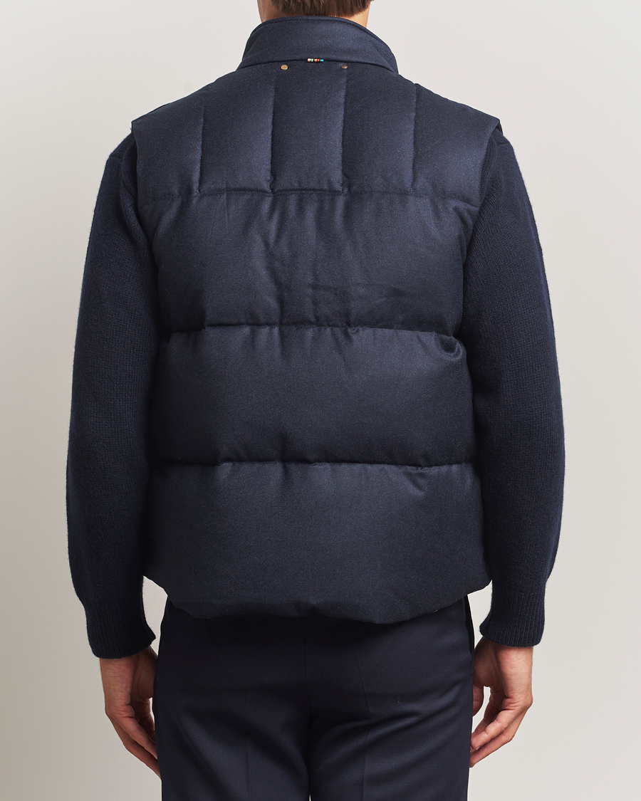 Herren | Jacken | Paul Smith | Wool/Cashmere Down Gilet Navy