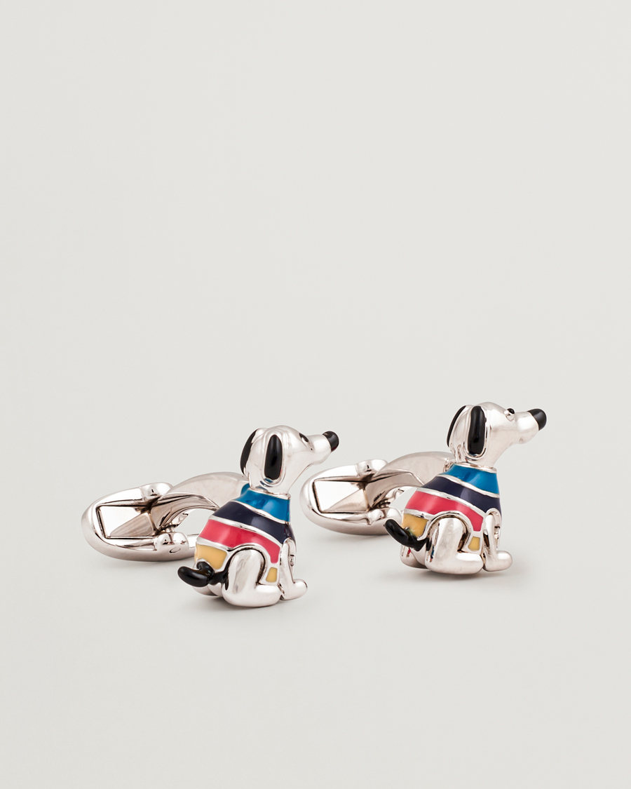 Herren | Manschettenknöpfe | Paul Smith | Signature Dog Cufflink Silver