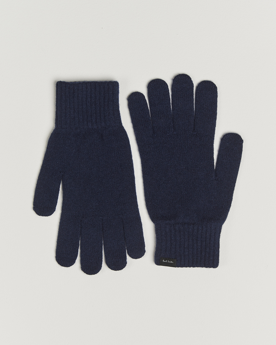 Herren | Paul Smith Cashmere Glove Navy | Paul Smith | Cashmere Glove Navy