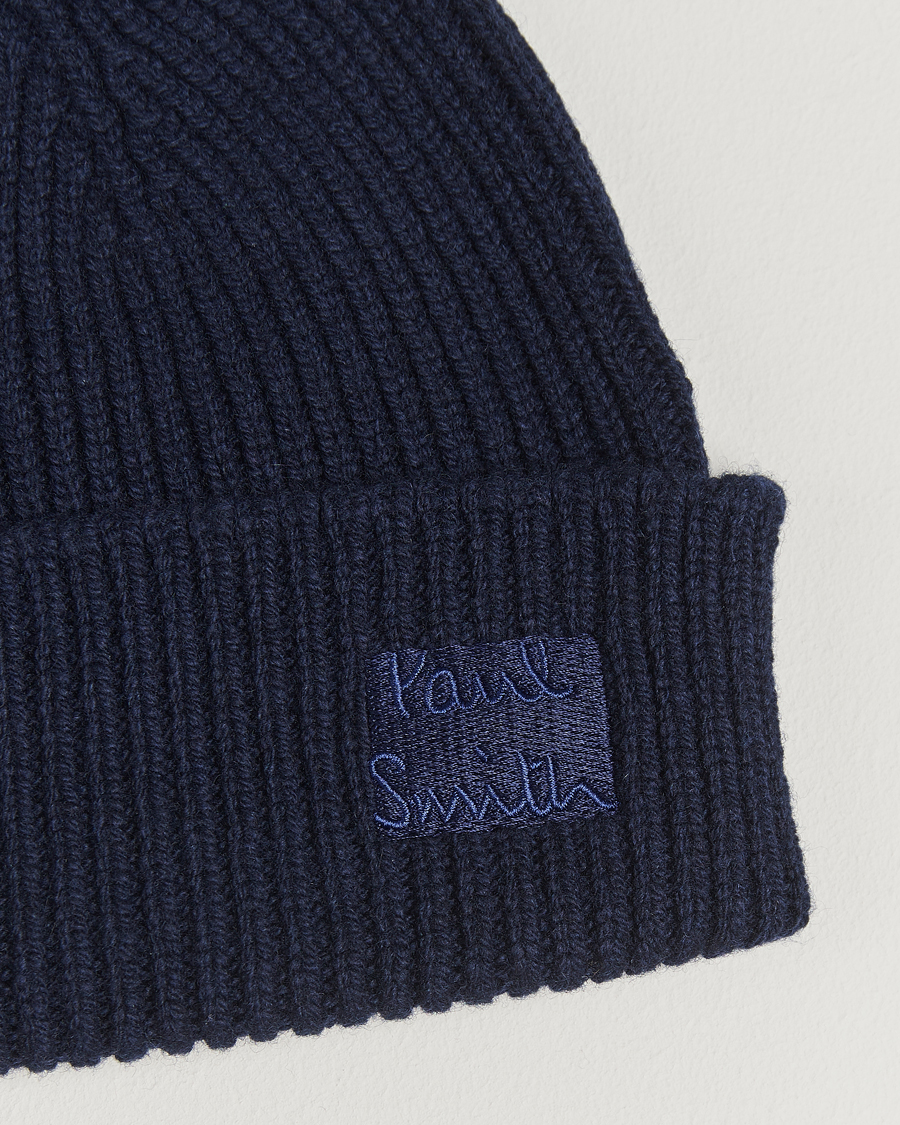 Herren | Mützen | Paul Smith | Cashmere Beanie Navy