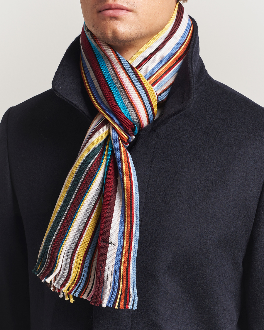 Herren | Paul Smith Merino Wool Signature Scarf Multi | Paul Smith | Merino Wool Signature Scarf Multi