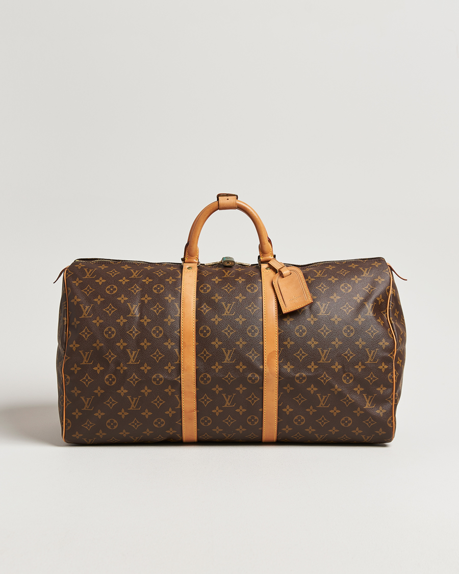 Herren | Pre-Owned & Vintage Bags | Louis Vuitton Pre-Owned | Keepall 55 Monogram