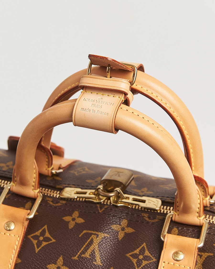 Herren | Louis Vuitton Pre-Owned Keepall Bandoulière 55 Monogram | Louis Vuitton Pre-Owned | Keepall Bandoulière 55 Monogram