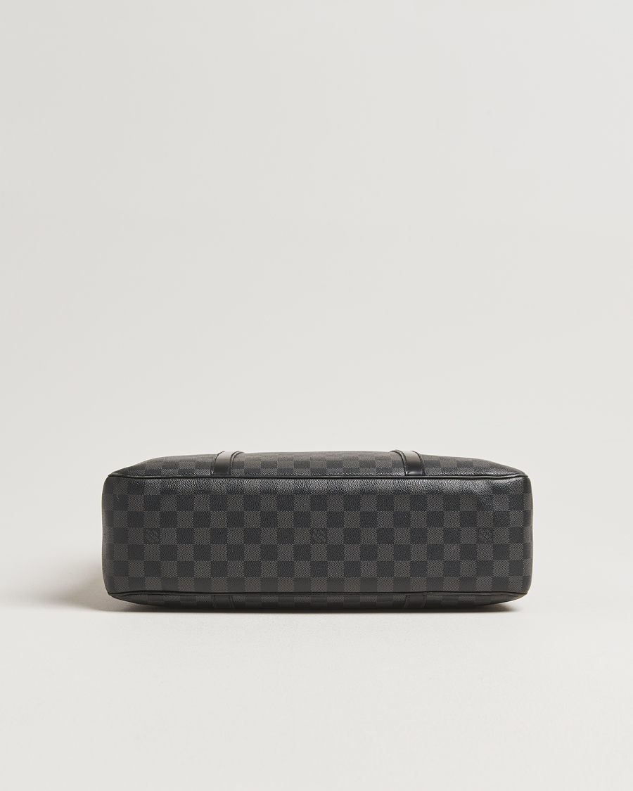 Herren | Pre-Owned & Vintage Bags | Louis Vuitton Pre-Owned | Jorn Porte Documents Damier Graphite