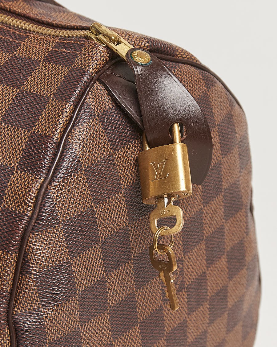 Herren | Pre-Owned & Vintage Bags | Louis Vuitton Pre-Owned | Speedy 30 Damier Ebene