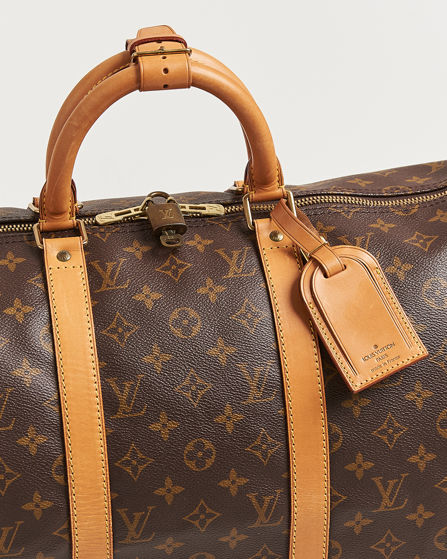 Herren | Pre-Owned & Vintage Bags | Louis Vuitton Pre-Owned | Keepall 50 Monogram