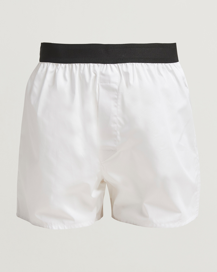 Herren | Unterwäsche | CDLP | Cotton Woven Boxer Shorts White