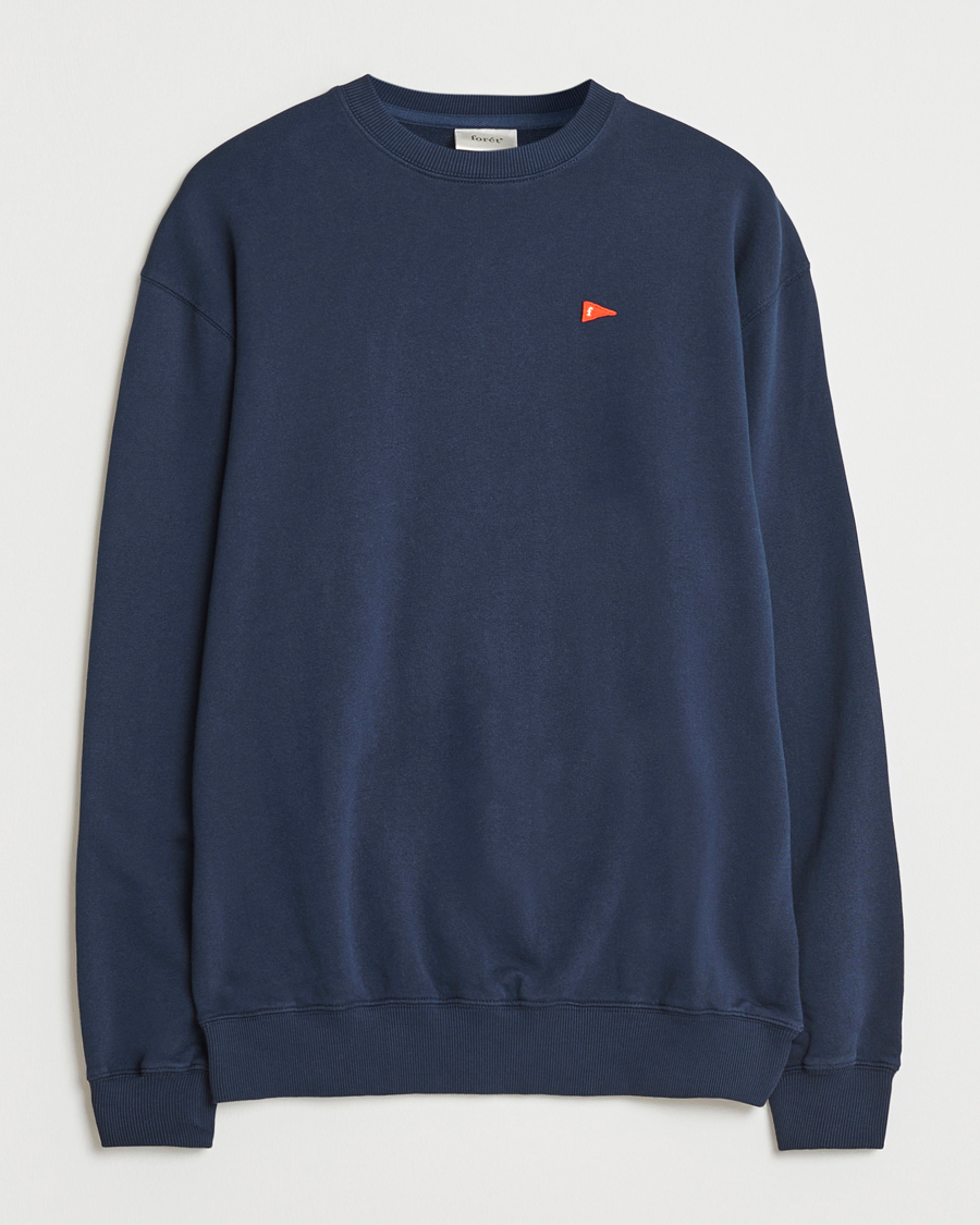 Herren | Pullover | Forét | Flag Sweatshirt Navy