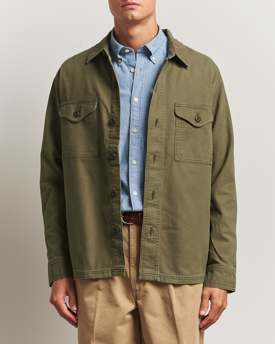 Herren | Hemden | Filson | Clarkston Brushed Jac Shirt Surplus Green
