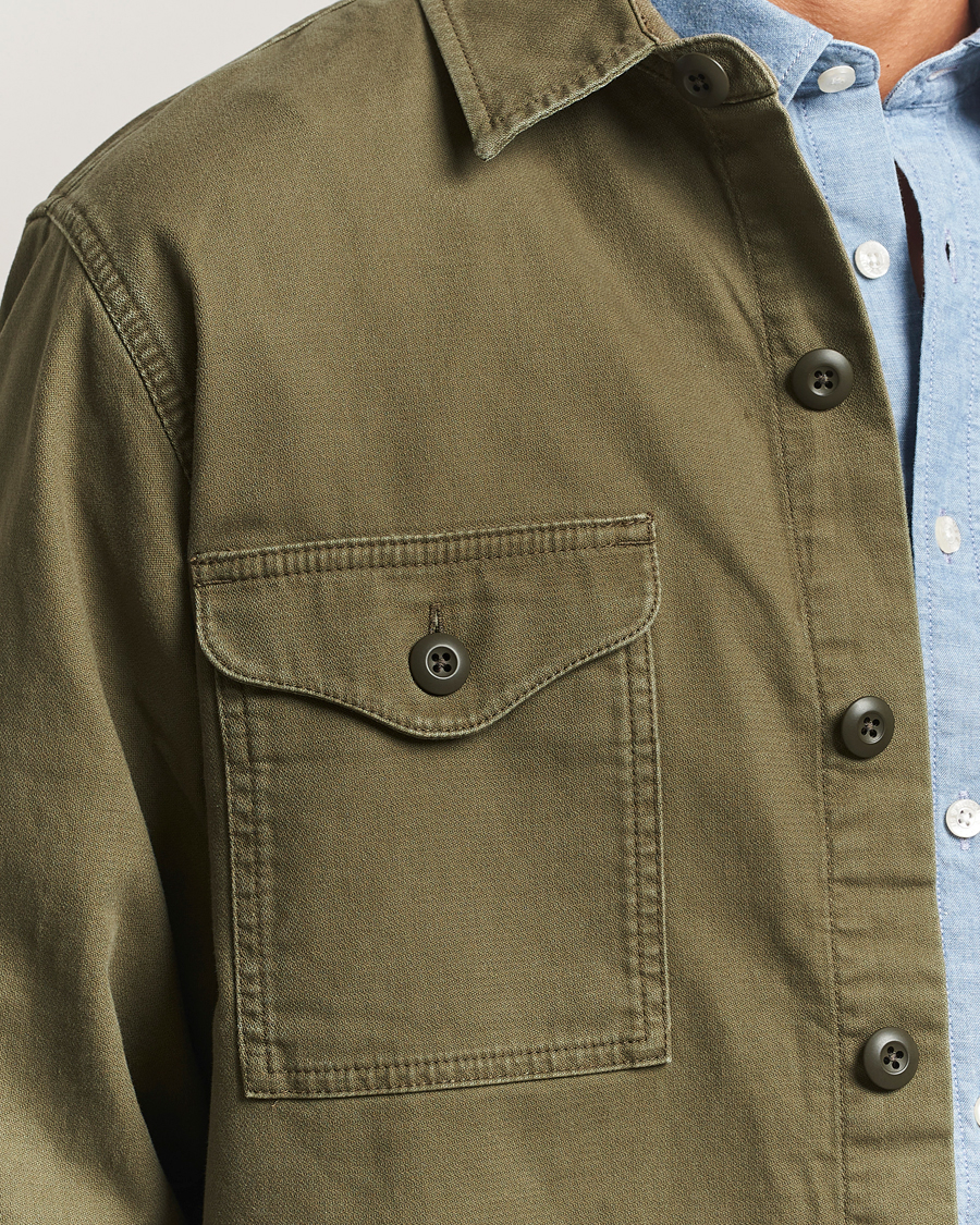 Herren | Hemden | Filson | Clarkston Brushed Jac Shirt Surplus Green