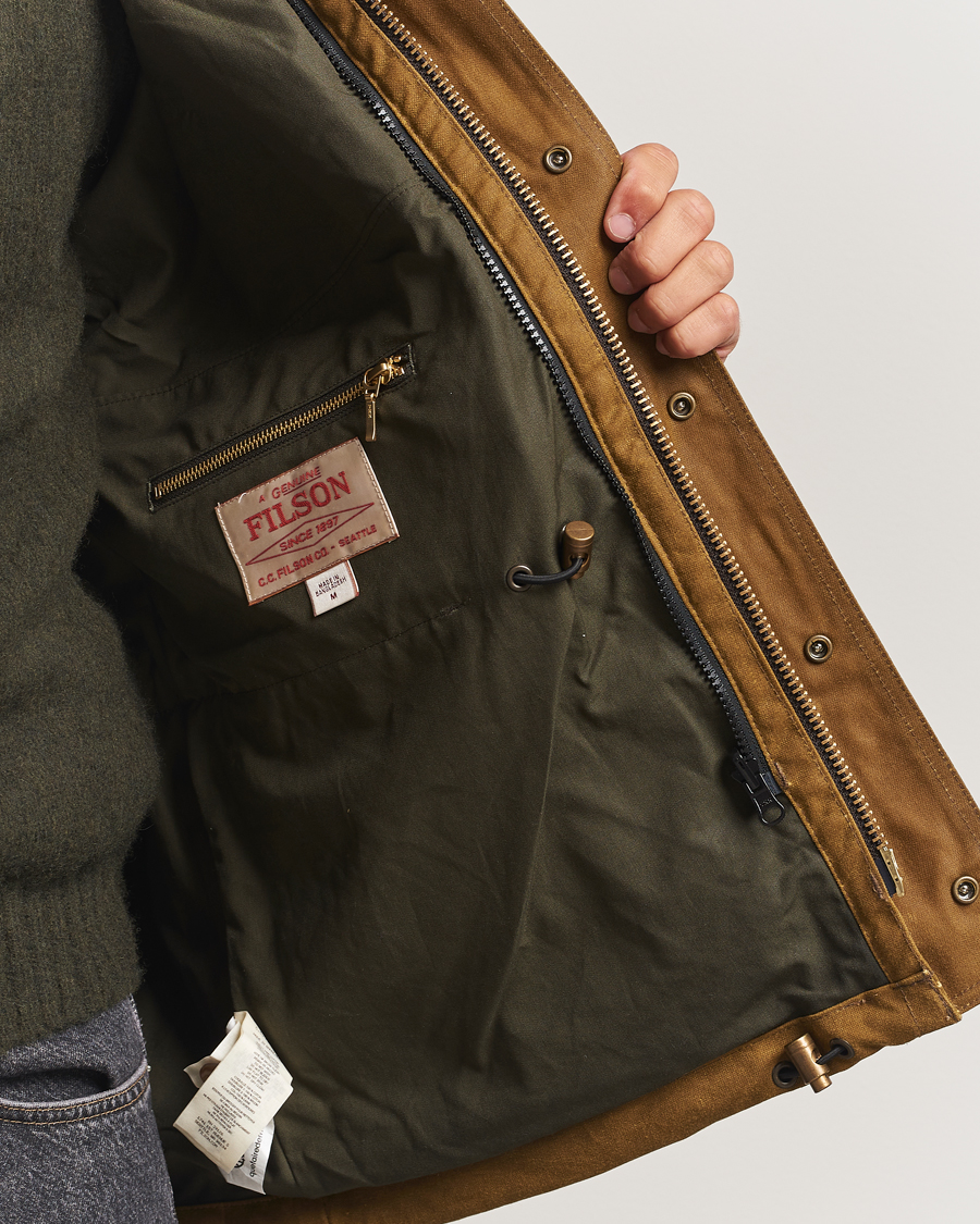 Herren | Jacken | Filson | Tin Cloth Field Jacket Dark Tan