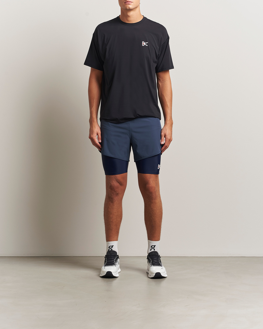 Herren | T-Shirts | District Vision | Lightweight Short Sleeve T-Shirt Black