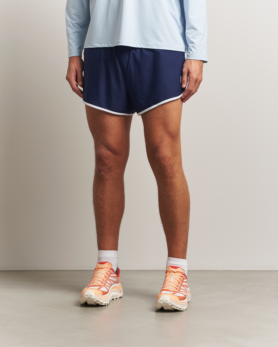 Herren | Shorts | District Vision | 2 Inch Mesh Race Shorts Navy