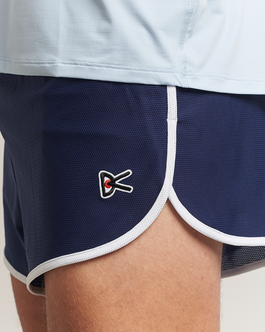 Herren | Shorts | District Vision | 2 Inch Mesh Race Shorts Navy