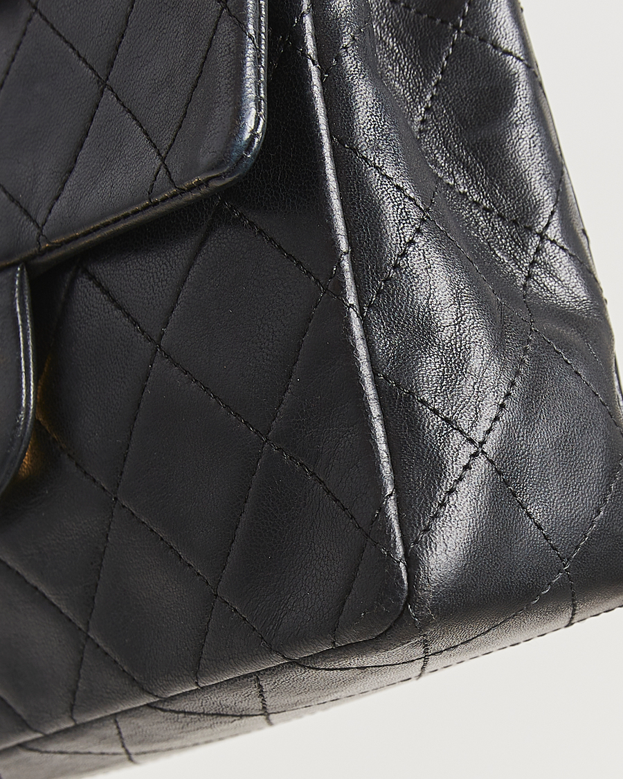 Herren | Chanel Pre-Owned Classic Mini Flap Bag Black | Chanel Pre-Owned | Classic Mini Flap Bag Black