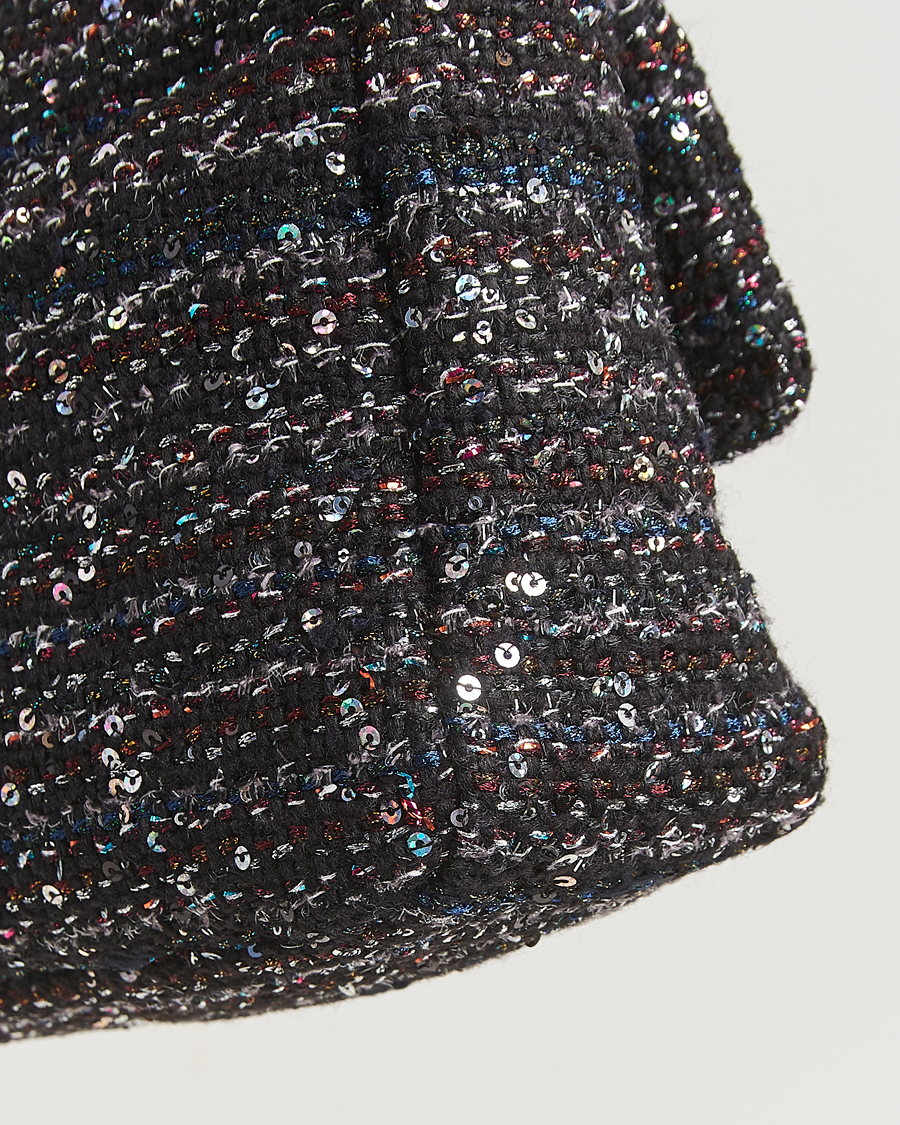 Herren | Chanel Pre-Owned Chanel 19 Sequins Large Handbag Black | Chanel Pre-Owned | Chanel 19 Sequins Large Handbag Black