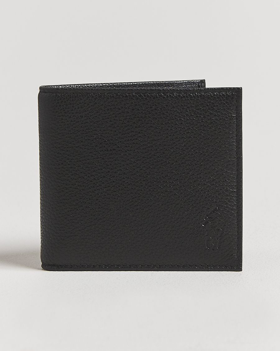 Herren | Geldbörsen | Polo Ralph Lauren | Pebbled Leather Billfold Wallet Black