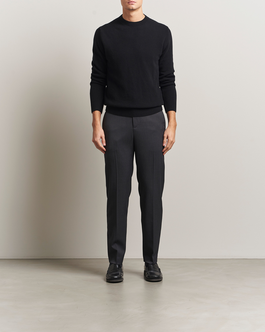 Herren | Hosen | Filippa K | Troy Tailored Drawstring Trousers Mid Grey